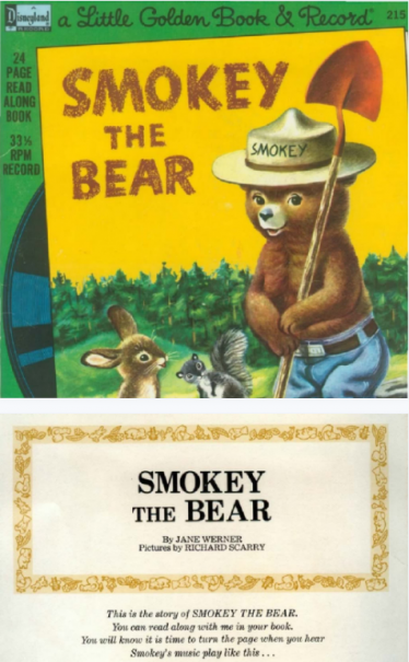 Smokey the Bear迪士尼绘本故事PDF+音频百度云下载