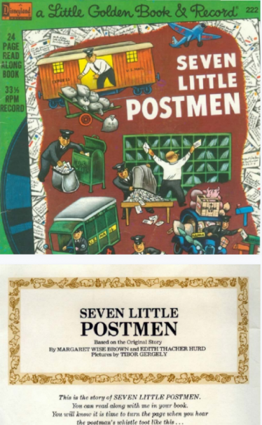 Seven Little Postmen英文绘本故事PDF+MP3百度云下载