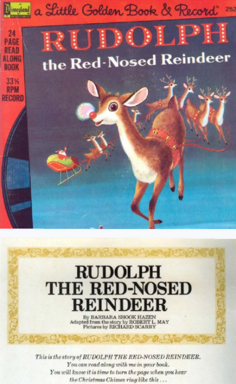 Rudolph the Red-Nosed Reindeer绘本故事PDF+音频百度云下载