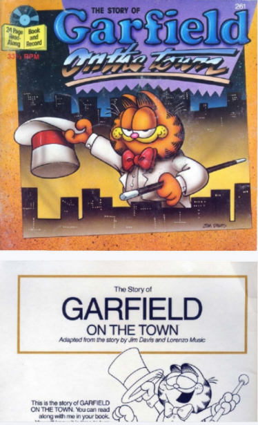 Garfield on the Town加菲猫进城绘本故事PDF+音频下载