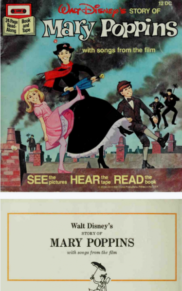Mary Poppins迪士尼英文绘本PDF+音频资源下载