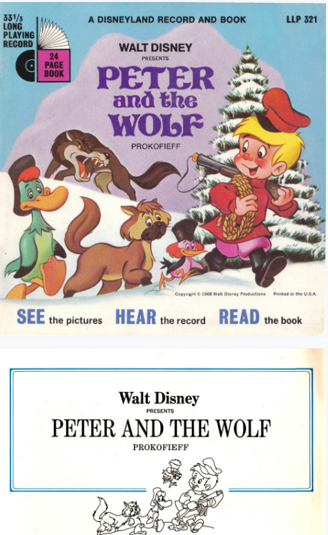 Peter And The Wolf彼得与狼英文绘本PDF+MP3百度云下载