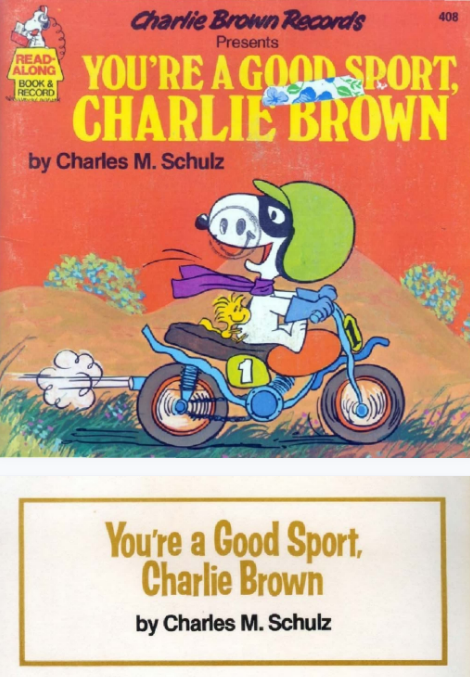 You're A Good Sport, Charlie Brown绘本PDF+音频资源下载