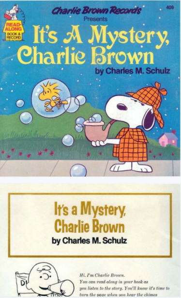 It's A Mystery, Charlie Brown英文绘本电子档+音频资源免费下载