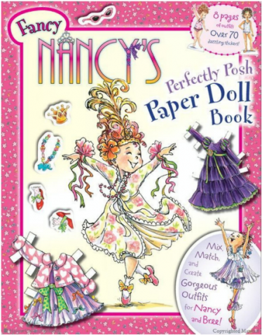 Fancy Nancy：Perfectly Posh Paper Doll Book绘本PDF百度云下载