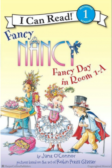 Fancy Nancy：Fancy Day in Room 1-A绘本PDF+音频百度云免费下载