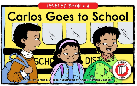 Carlos Goes to School绘本PDF+MP3百度网盘下载