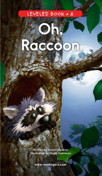 Oh, Raccoon绘本PDF+MP3百度网盘下载