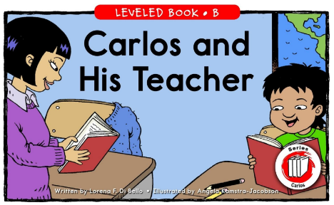 Carlos and His Teacher绘本PDF+音频百度网盘免费下载