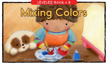 Mixing Colors绘本电子书+MP3百度云免费下载