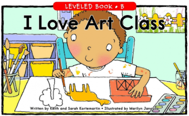 I Love Art Class绘本PDF+MP3百度云免费下载