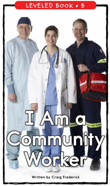 I Am a Community Worker绘本PDF+MP3百度云免费下载