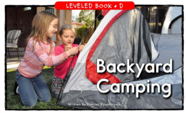 Backyard Camping绘本电子书＋音频资源免费下载
