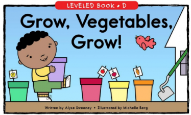Grow, Vegetables, Grow!绘本PDF+音频资源免费下载
