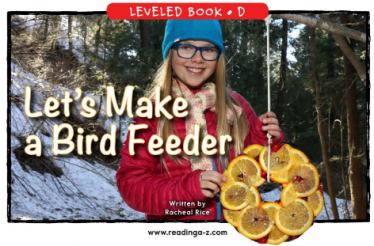 Let's Make a Bird Feeder绘本PDF+音频百度网盘免费下载
