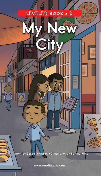 My New City绘本PDF+音频百度网盘免费下载