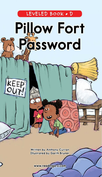 Pillow Fort Password绘本PDF+音频百度网盘免费下载
