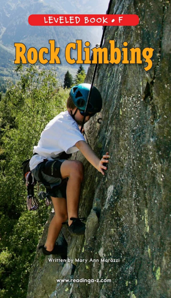 Rock Climbing绘本PDF+音频百度云免费下载