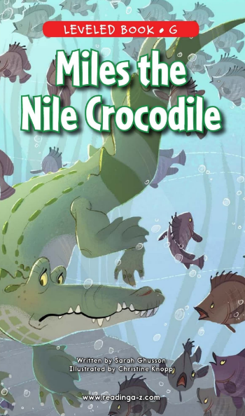Miles the Nile Crocodile绘本电子档+音频百度云免费下载