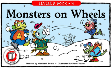 Monsters on Wheels绘本电子档+音频百度网盘免费下载