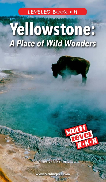 Yellowstone A Place of Wild Wonders绘本PDF+MP3资源免费下载