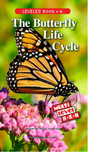 The Butterfly Life Cycle英语绘本电子版+音频百度网盘免费下载