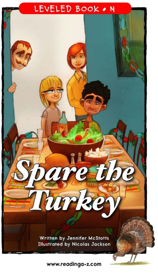 Spare the Turkey绘本PDF+音频百度网盘免费下载