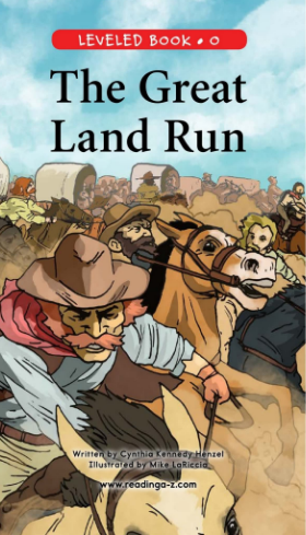 The Great Land Run绘本PDF+音频百度网盘免费下载