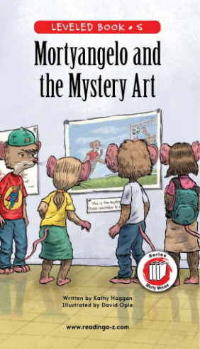 Mortyangelo and the Mystery Art绘本PDF+MP3百度网盘免费下载