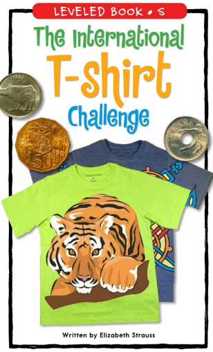The International T-Shirt Challenge绘本PDF+MP3百度网盘免费下载