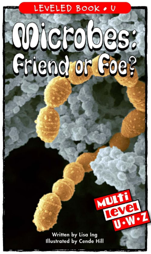 Microbes Friend or Foe绘本PDF+音频百度网盘免费下载