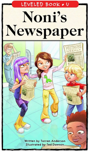 Noni's Newspaper绘本PDF+音频百度网盘免费下载