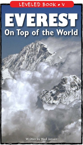 Everest On Top of the World绘本PDF+音频百度网盘免费下载