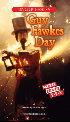 Guy Fawkes Day绘本PDF+音频百度网盘免费下载