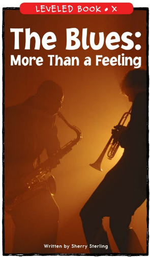 raz x级阅读The Blues More Than A Feeling绘本PDF+音频百度网盘免费下载