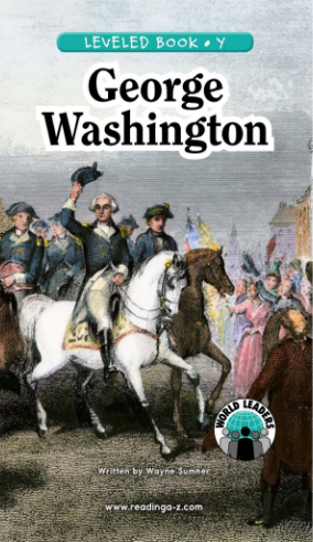 raz Y级阅读George Washington绘本PDF+音频百度网盘免费下载