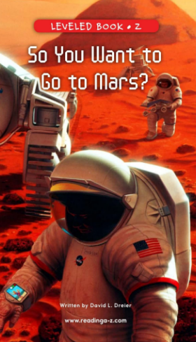 raz Z级阅读So You Want To Go To Mars绘本PDF+音频资源免费下载