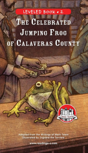 raz Z级阅读The Celebrated Jumping Frog of Calaveras County绘本PDF+音频资源免费下载