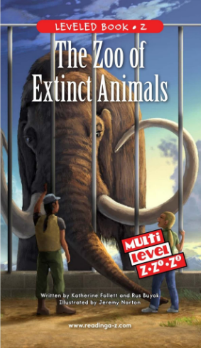 raz Z级阅读The Zoo of Extinct Animals绘本PDF+音频资源免费下载