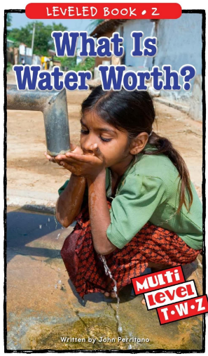 raz Z级阅读What Is Water Worth绘本PDF+音频资源免费下载