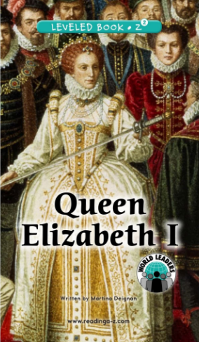 raz Z2级阅读Queen Elizabeth I绘本PDF+音频资源免费下载