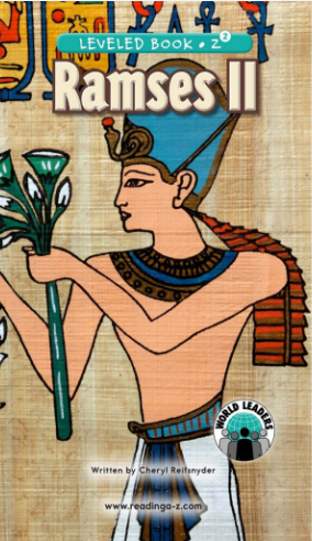raz Z2级阅读Ramses II绘本PDF+音频资源免费下载