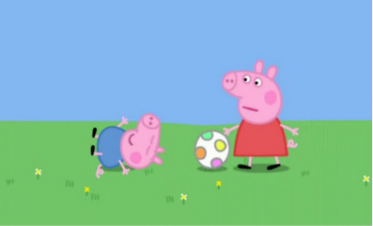 小猪佩奇英文版第八集Piggy in the Middle视频+音频+绘本PDF资源免费下载