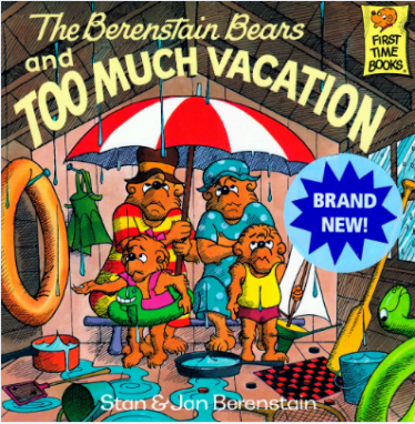 贝贝熊The Berenstain Bears and Too Much Vacation电子书资源免费下载