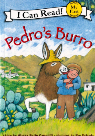 I Can Read分级阅读Pedro’s Burro绘本PDF+音频资源免费下载