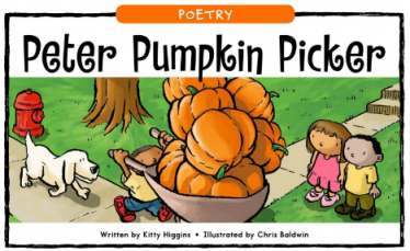 RAZ Poetry Books Peter Pumpkin Picker绘本PDF+MP3百度云免费下载