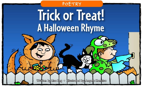 RAZ Poetry Books Trick or Treat! A Halloween Rhyme绘本PDF+MP3百度云免费下载