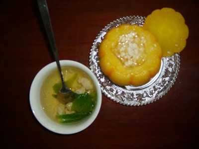 7个月宝宝补钙辅食推荐：鸡肉南瓜泥
