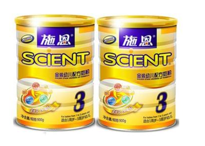施恩金装奶粉