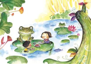 青蛙与水蛇的故事